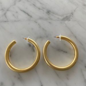 Madewell Gold Hoop Earrings